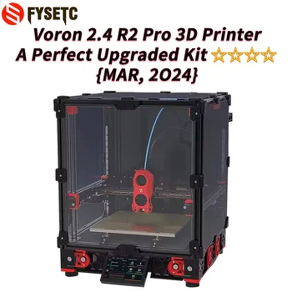 3D Printer Parts with HDMI5 Screen, Versão mais recente, Voron 2.4, R2 Pro, Suporte a impressão de alta velocidade, CNC, TAP, Stealburner Extruder