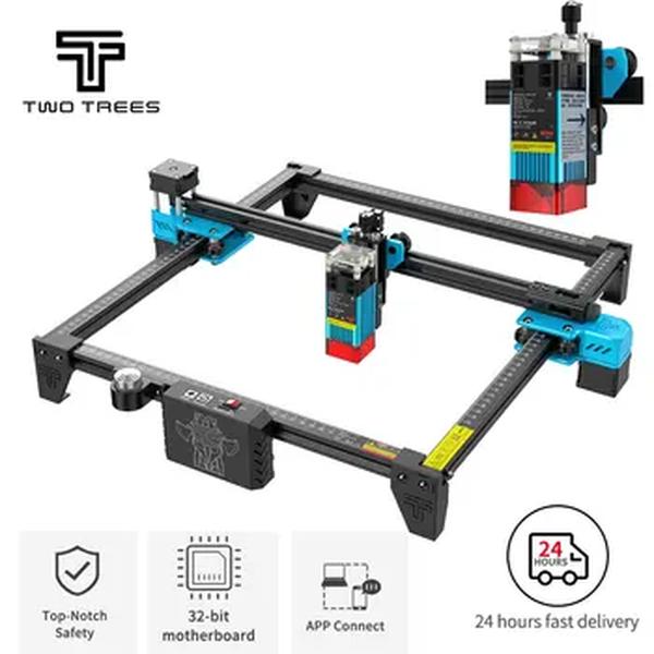 TTS-55 pro cnc máquina de gravação a laser carpintaria roteador a laser máquina de metal máquina de corte de madeira compensada suporte gravura offline