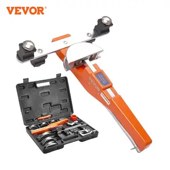 VEVOR-Tubo Bender Ratcheting, Reverse Tubing Bending Tools, 7 Dies Pipe Cutter para Ar Condicionado, Reparação Frigorífico