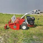 Máquinas agrícolas em miniatura crawler elétrico casa robô passeio foice barra verde controle remoto cortador de grama personalizado