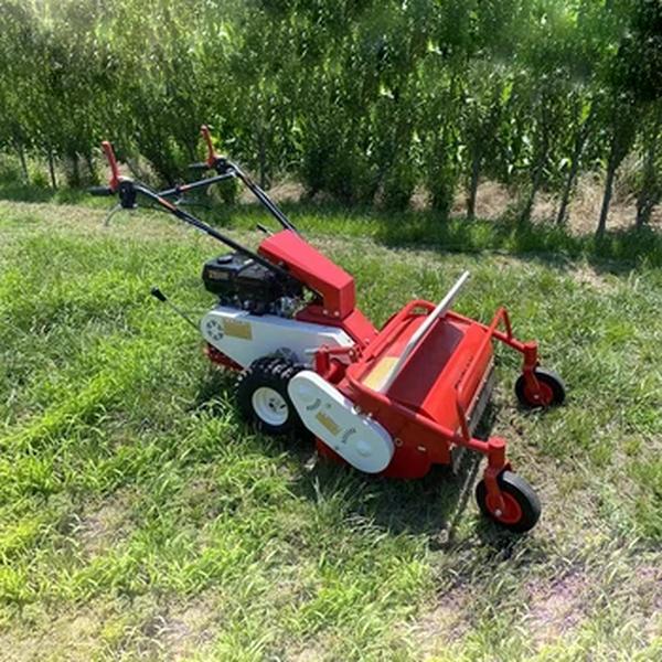 European Farm Garden Gasoline Lawnmower, Máquina de corte de grama rastreada, Zero Turn Lawn Mower, rastreado, robótico, fábrica personalizada