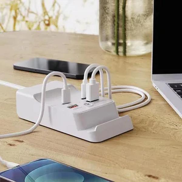 USB 3.0 HUB com suporte de telefone móvel, 4-em-1 adaptador divisor, OTG para Xiaomi, Lenovo, Macbook Pro, acessórios de computador