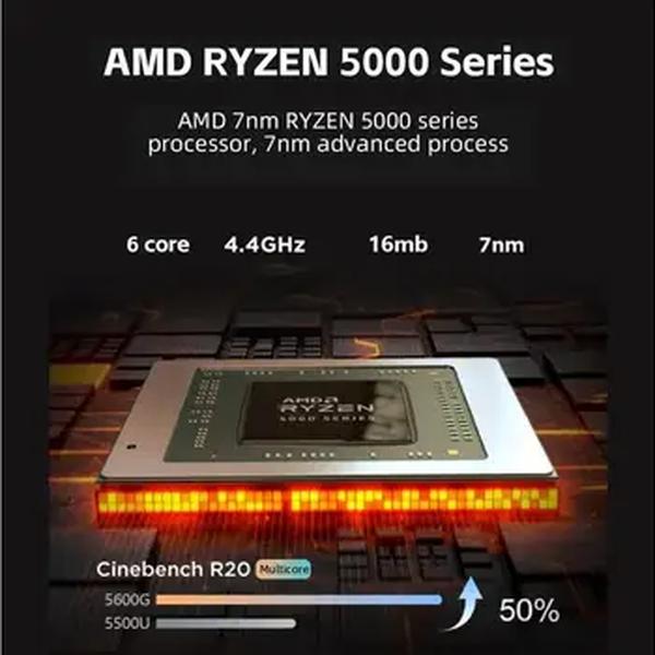 AOC tudo em um desktop para jogos, computador AMD tudo em um, AMD 5600G, 16G, 512G, escritório em casa, desktops de jogos, 23,8"