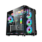 Aotesier-Gaming PC Computador Desktop, Construído em Win10, 16GB de RAM, SSD, 1TB HDD, GTX 1050Ti Core, E5-2650 Processador, Venda Quente, Novo