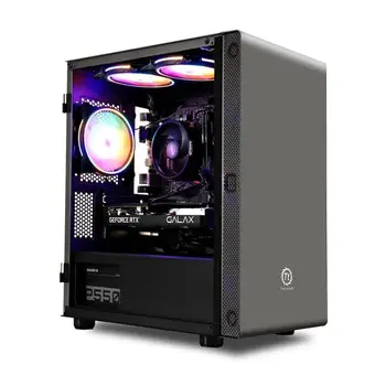 MXZ-unidade de sistema informático do Desktop do PC do jogo, gamer personalizado do PC, Ryzen 5, 5600, RTX4060, B450M, GDDR4, 1TB, NVME, 5600