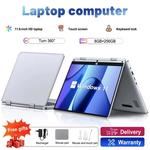 Windows 11 IPS Tablet Ultra HD, 2-em-1 Laptop, Celeron N4020, 2,80 GHz, 8GB, DDR4 para 256GB SSD, Gaming Office, 11"