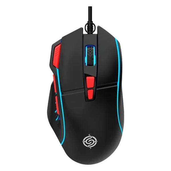 Q6 Com Fio USB Gaming Mouse, Desktop, PC, Notebook, Casa, Escritório, Brilho, 8 Botões, 7200DPI Programação Macro