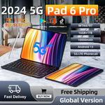 Pad 6 PRO Tablet Android, Versão Global Original, Android 13, 16GB, 1T, 10000mAh, 5G, Dual SIM, Chamada Telefônica, GPS, WiFi, WPS, 11 ", 2024