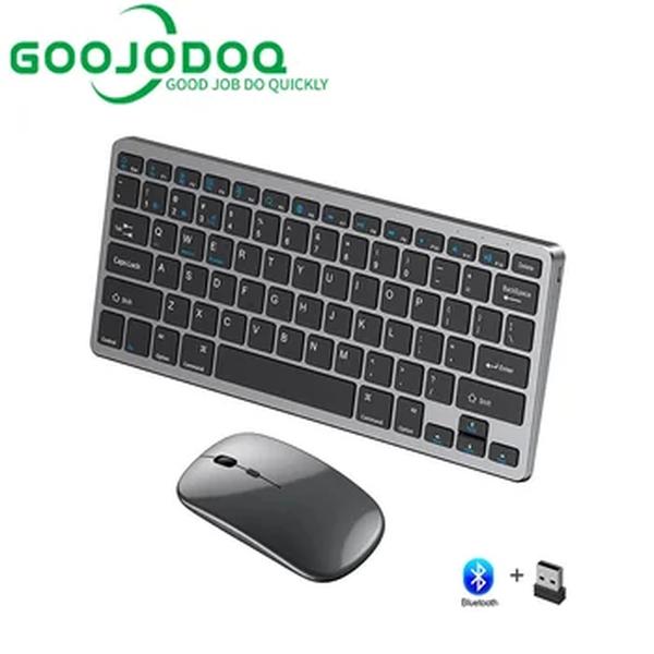 Mini Teclado Multimídia, Sem Fio, Bluetooth 5.0, 2.4G, Mini, Laptop, PC, TV, iPad, Macbook, Android, iPad