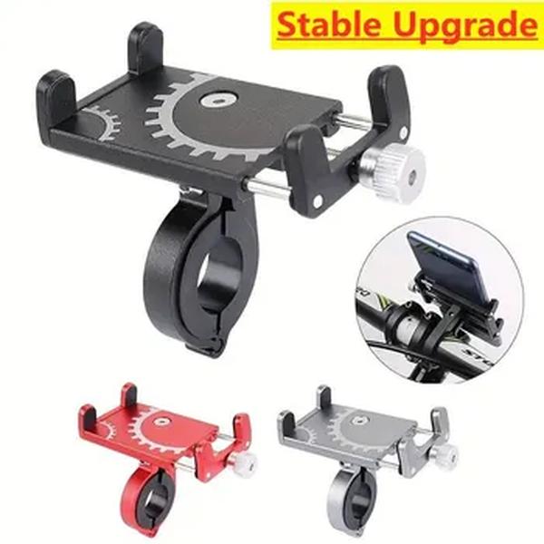 Suporte universal do telefone móvel para bicicleta, célula de metal, guidão moto, clipe antiderrapante, suporte do suporte da motocicleta, gps, equitação, MTB, bicicleta