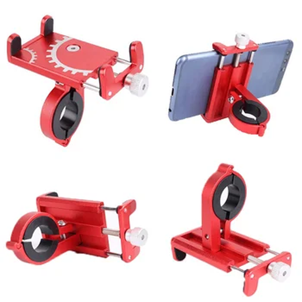 Suporte universal do telefone móvel para bicicleta, célula de metal, guidão moto, clipe antiderrapante, suporte do suporte da motocicleta, gps, equitação, MTB, bicicleta