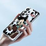 Tampa macia transparente de Disney Mickey Mouse, caso para Samsung Galaxy A13, A24, A33, A25, A54, A34, A14, 4G, A23, A15, A73, 5G