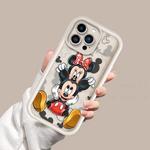 Capa engraçada de Mickey Minnie para Apple, Escada Macia, iPhone 15, 14, 13, 12, 11, Mini, XS, XR, X, 8, 7 Pro Max, Plus