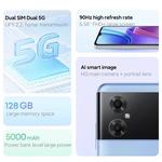 Xiaomi-Smartphone Redmi Note 11R, 5G, 6GB, 128GB, Dimensão MTK, 700 Octa Core, Bateria 5000mAh, 90Hz, Display de 6,58 "Dot Drop, ROM Global