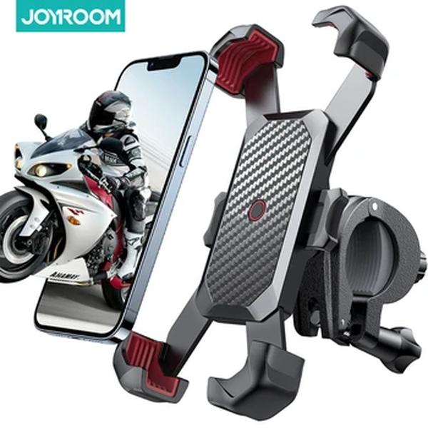 Joyroom-Suporte do telefone da bicicleta para a bicicleta, 360 ° vista, suporte à prova de choque universal, suporte do telefone móvel, GPS Clip, 4.7-7"