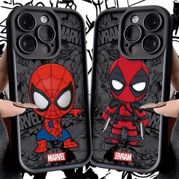 Capa de telefone de silicone macio Marvel Spider Man, capa para Samsung Galaxy S24 Ultra, S23 FE, S22, S21 Plus, FE, A54, A34, A14, A73, A53, A33, 5G