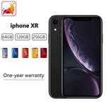 Original Apple iPhone XR 6.1 "RAM 3GB ROM 64GB/128GB/256 GB A12 Bionic 4G LTE Seis Núcleos IOS Face NFC20W Carregamento Rápido