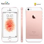 Apple-Desbloqueado iPhone SE 4G LTE Smartphone, 2GB RAM, 16 GB, 64GB ROM, Touch ID, Telefone Móvel, Original