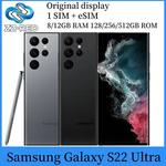 Samsung-Galaxy S22 Ultra 5G Smartphone, S908U1, 6.8 ", RAM 8 GB, 12GB, ROM 128 GB, 256 GB, 512GB, Snapdragon, NFC, S Pen, Original, desbloqueado, Android