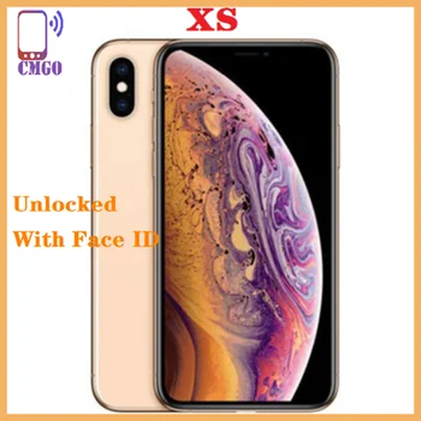 Iphone xs 5.8 "tela oled retina 4g ram 64gb/256gb/512gb rom celular iphone xs