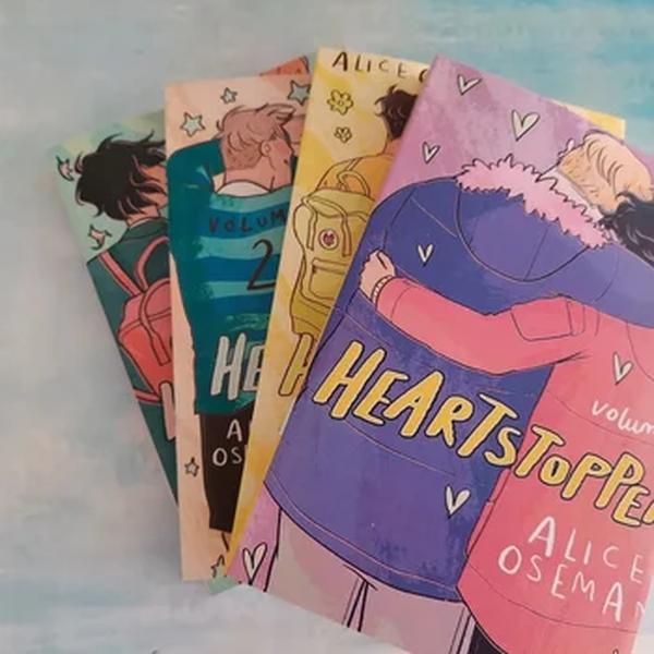 Alice Oseman Série Heartstopper, Volume 1-4, Livros Set by Alice