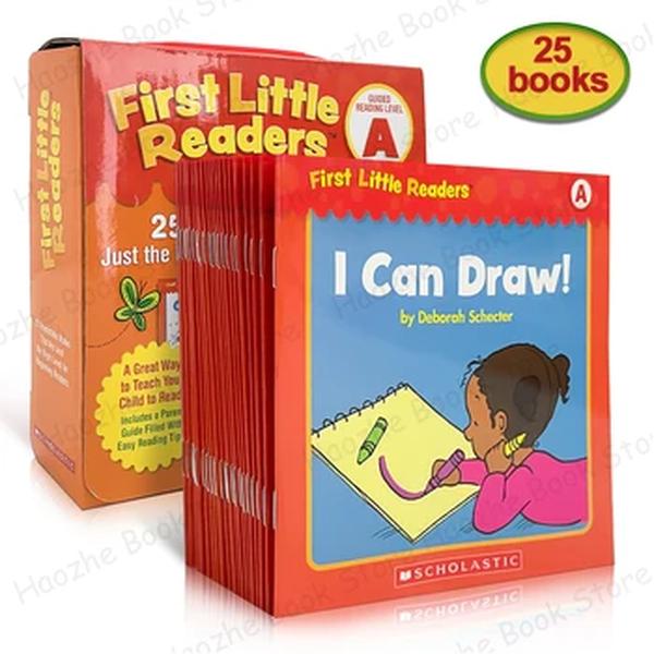 Nível A First Little Leitores Livretos, Parent Pack, Leitura Tradicional Irresistível Livros, Crianças Aprendendo Inglês Livro, Montessori