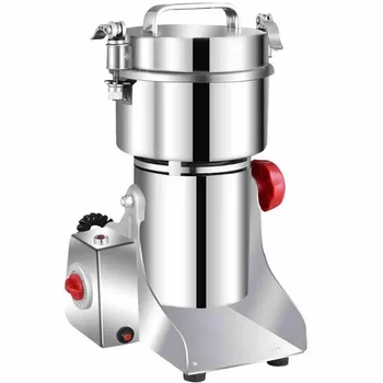 Chinese Medicine Grinder Moinho elétrico de grãos inteiros Máquina de moagem de alimentos em pó Triturador de ervas ultrafinas 700g, 110V, 220V, UE, EUA, Reino Unido