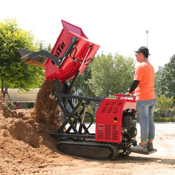 China Self-loading Mini Dumper Mineração Subterrânea Caminhão 600KG Mini carregador dumper Preço