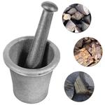 Esuya argamassa pilão ferramenta grande tamanho 6.5kg rock-minério triturador moagem mineração pulverizer mina prospecção ensaio ouro quartzo extra