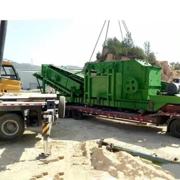 Triturador De Impacto Móvel, Minério De Ouro, Mandíbula De Mineração, Estação Diesel, Esmagamento De Pedra