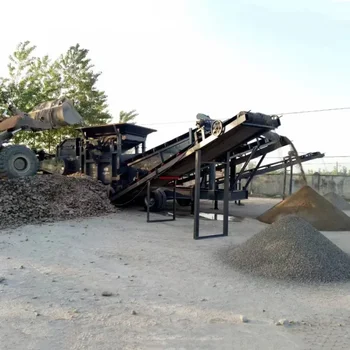 YG-Trailer Triturador De Pedra Móvel Motor Diesel Triturador De Mandíbula Divisão De Rocha Máquina De Esmagamento Para O México Preço de fábrica