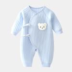 Bodysuit de algodão grosso recém-nascido, roupas Onesie, meninos e meninas, 0-6M, roupas de primavera e outono