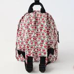 Disney-Cute Minnie Cartoon Print Backpack for Children, Large Capacity Book Storage, Kindergarten Baby School Bag, Girls, New, 2023