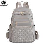 Mochilas de nylon para adolescentes, Sacos escolares grandes para mulheres, Bolsa de ombro, Mochila de viagem Bagpack de moda feminina, alta qualidade