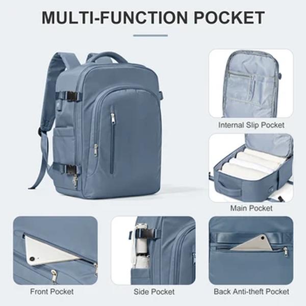 Bolsa para Laptop Easyjet de Grande Capacidade, Mochila de Viagem para Homens e Mulheres, Bolsa de Cabine, Ryanair 45x36x20, 40x20