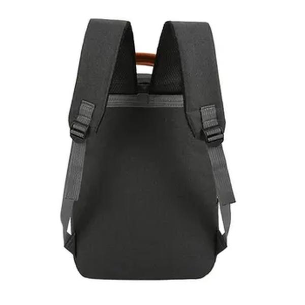 Mochila de estudante Oxford de grande capacidade casual, sacos de computador portátil de negócios, cor sólida, masculina, nova