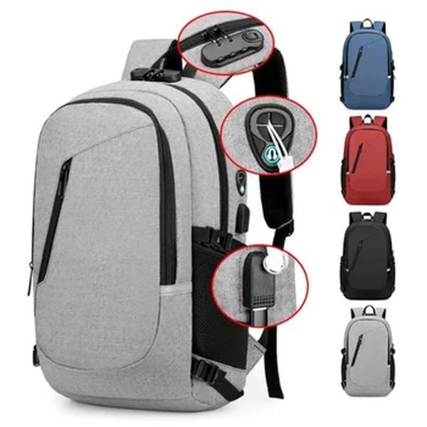 Mochila impermeável dos homens anti-roubo leve saco traseiro para homens mochila livro saco homens mochila elegante 15,6 "mochila notebook