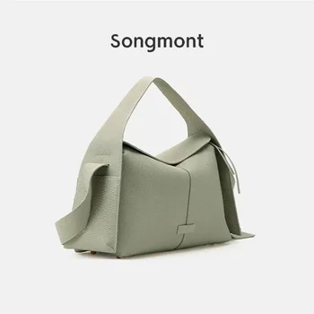 SONGMONT Novo Nicho Moda Tendência Ear Bag Versátil Portátil Casual Grande Capacidade Shoulder Strap Design Pendulares Bolsa