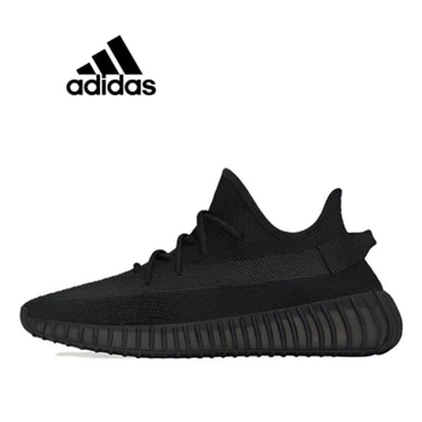 Adidas-yeezy boost 350 v2 tênis de corrida masculino e feminino, cor branca, calçados esportivos ao ar livre, original