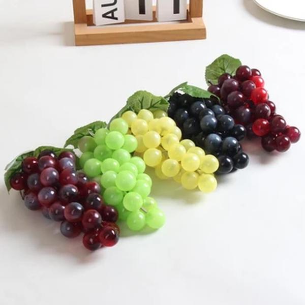 Modelos De Cordas De Uvas De Plástico Artificial, Casa Jardim Teto, Decoração De Festa De Férias, 5 Cordas, Cada Um Com 36 Peças