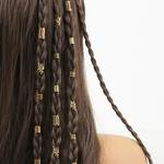 Dreadlocks Beads para Trança De Cabelo, Anéis Mistos Set, Clipes, Dread Locks, Punhos De Trança, Decoração, Acessórios, 40Pcs por Conjunto