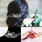 Beautiful Bridal Hair Comb Wedding Dress Hair Accessories Clip Hair Pins para Women Pearl Jewelry Bride Headdress Ornaments