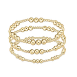 KKBEAD-Pulseira Trecho Frisada Impermeável para Mulheres, Pulseiras Banhadas a Ouro 18 K, Jóias Femininas