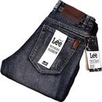 Calça jeans masculina clássica empresarial casual, de alta qualidade, retrô, fina, estiramento, de algodão, bordada