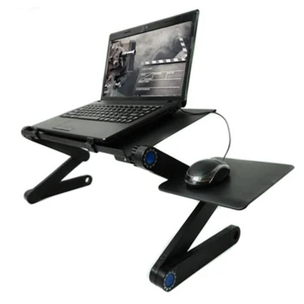 Mesa portátil dobrável para notebook e tv, cama, liga de alumínio, ipad, computador, mesa preguiçosa, notebook, tv, base para mouse