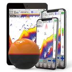 Erchang-Wireless Fish Finder com GPS, Dual Frequency Sonar Alarme, IOS e Android com GPS, profundidade Eco Sounder, Transdutor, F68