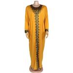 Vestidos Dashiki africanos para mulheres, roupas arco-íris, robe Riche, roupa de vestido Boubou, novo estilo