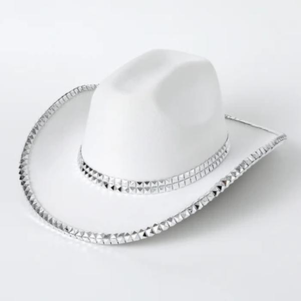 Chapéu alto jazz de lã masculino e feminino, espetáculo de palco, festa, chapéu de palha de cowboy ocidental, estilo britânico, 4 estações, 1pc