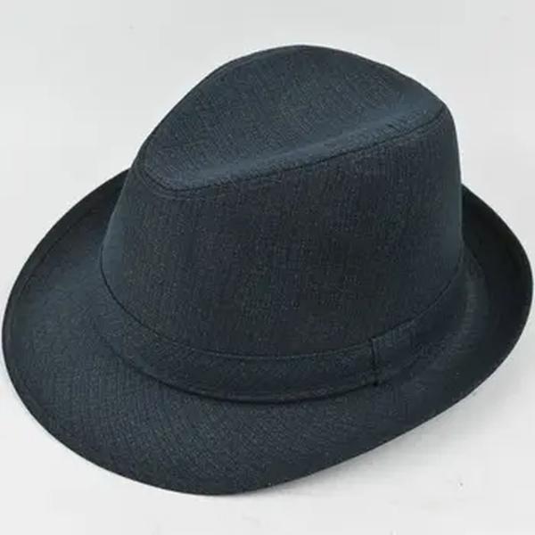 Chapéu xadrez masculino Fedoras Top Jazz, chapéu-coco adulto, outono e inverno