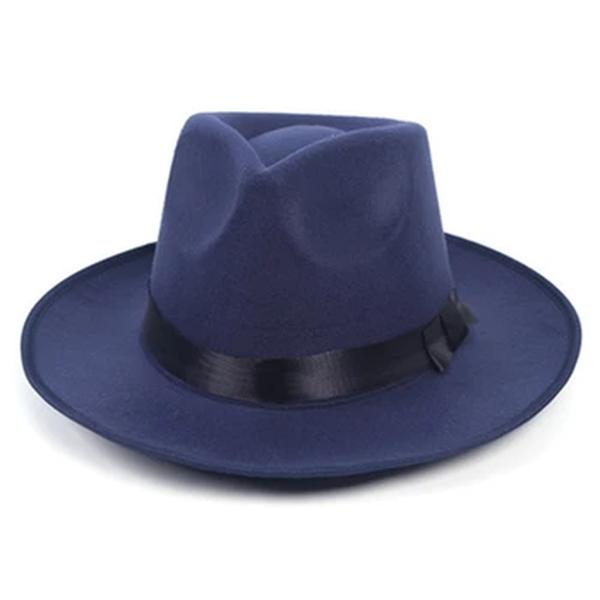 Unisex Michael Jackson Fedora chapéu, top retro, jazz britânico, chapéu, aba grande, masculino, outono e inverno